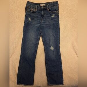 Kids Levi's Low Pro Bootleg Cutoff Jeans - Size 8 Regular